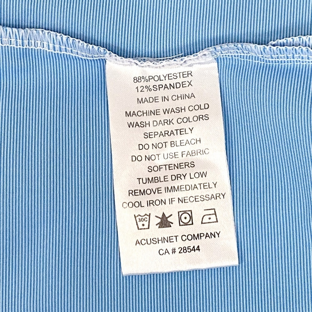 FootJoy Men’s FJ Striped Short Sleeve Polo Golf Shirt Size Large - Picture 8 of 8
